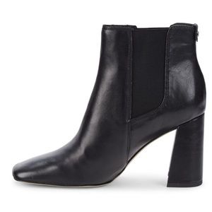Sam Edelman Chiara Black Leather Bootiie